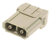 Harting 09140022602 Heavy Duty Connector Insert Han-Modular Series 2 Contacts Plug Screw Pin 40 A